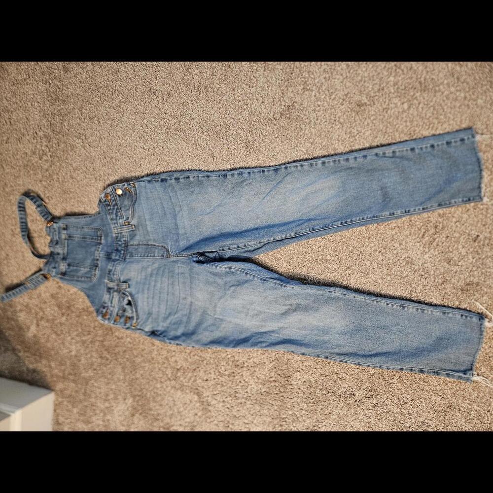 Universal Thread Women's Denim Overalls - Classic Blue